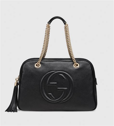 cucci gucci shap|Gucci leather shoulder bag.